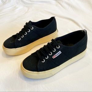 Superga Platform Canvas Sneakers